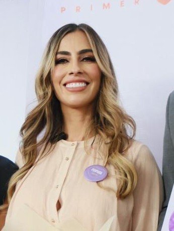 Bianca Sunderman Arriero en la presentación de su primer informe